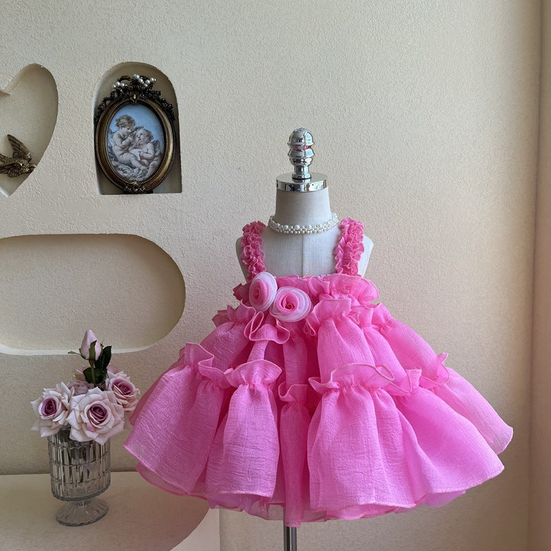 Elegant Baby Beauty Pageant Dresses Travel  Dress Toddler Little Girl Formal Dresses