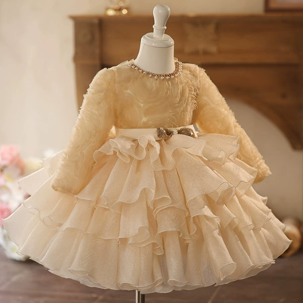 Children's Baptism Dresses Girls Birthday Princess Dress