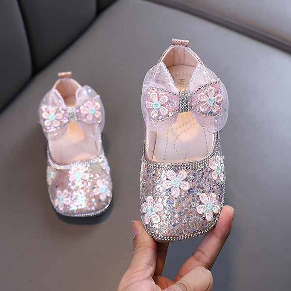 Cute  Baby Girl Flower Girl  Performance Shoes