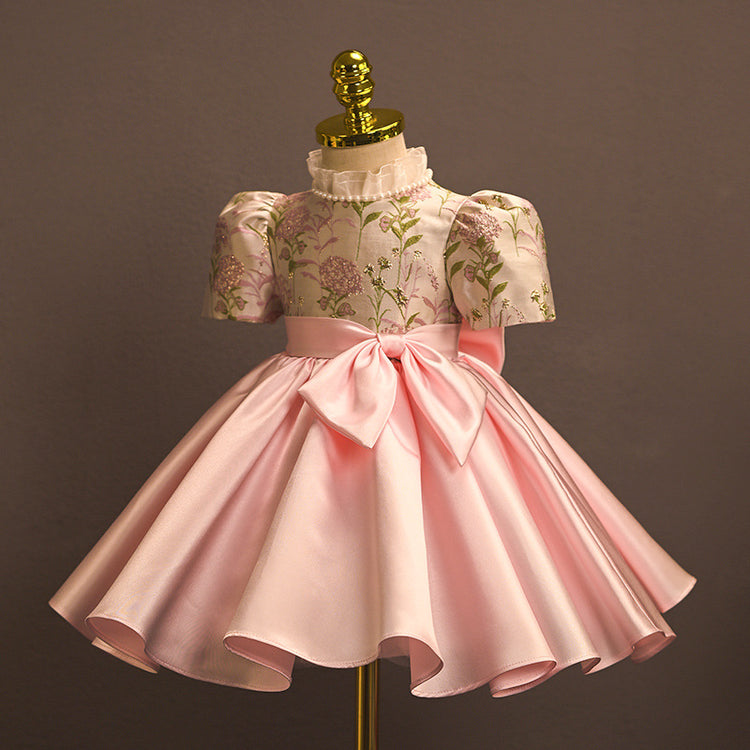 Baby Girl Cute Birthday Dress Flower Girl Wedding Dress