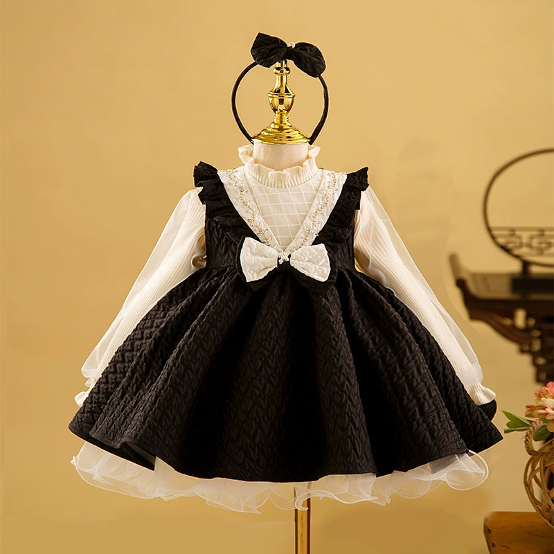 Cute Baby Girl  New Year Dress Beauty Pageant Dress Toddler  First Communion Dress