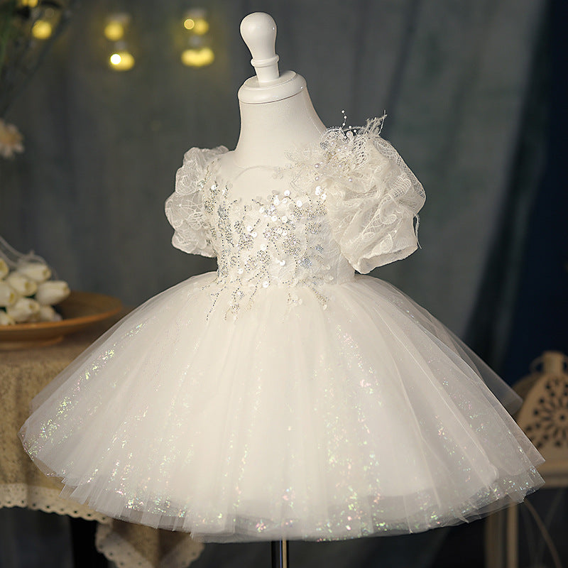 Girls Birthday Ball Dress Flower Girl Wedding Princess Dress