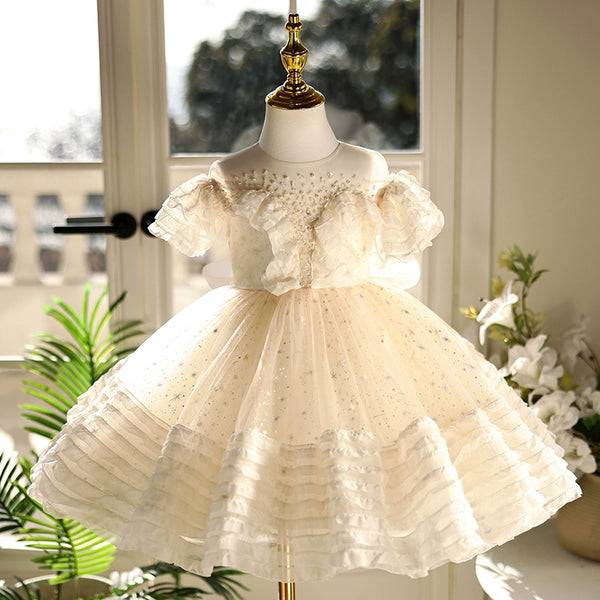 Children's Birthday Dress Flower Girl Wedding Princess Dress