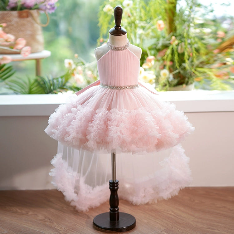 Luxurious Baby Girl Flower Girl  Dress Toddler Birthday Pageant Princess Dress