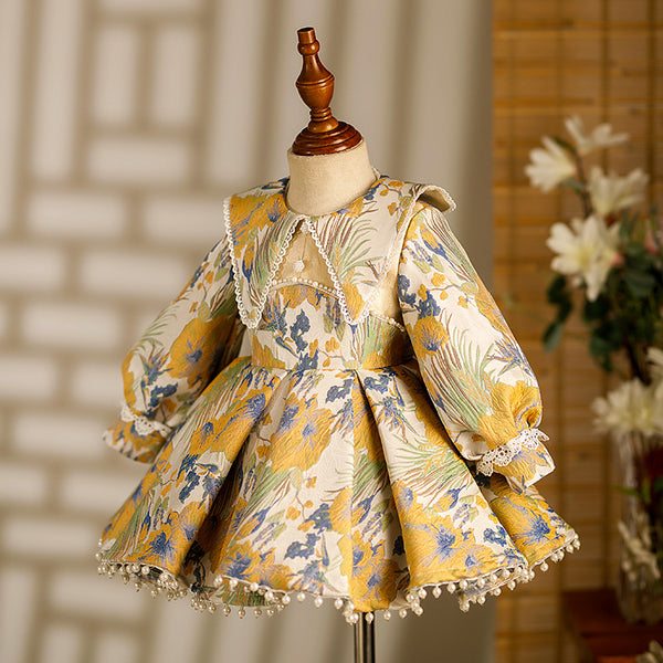 Children's Birthday Dresses Girls Cute Communion Dresses