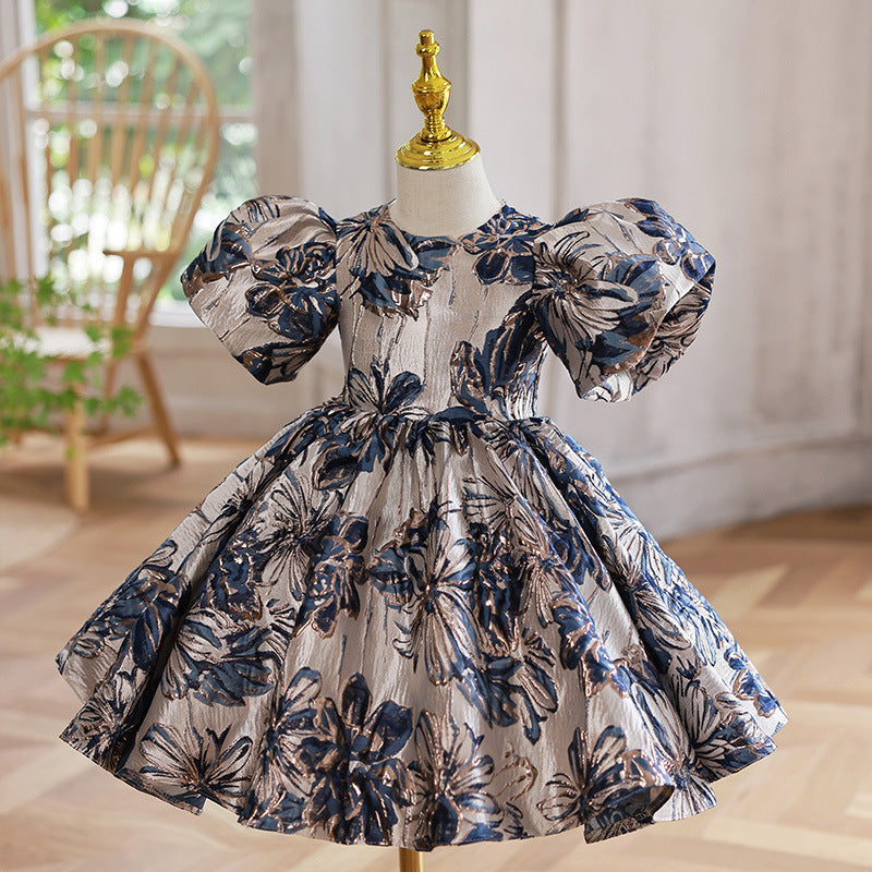 Children's Birthday Dress Girl Cute Fluffy Princess Dress