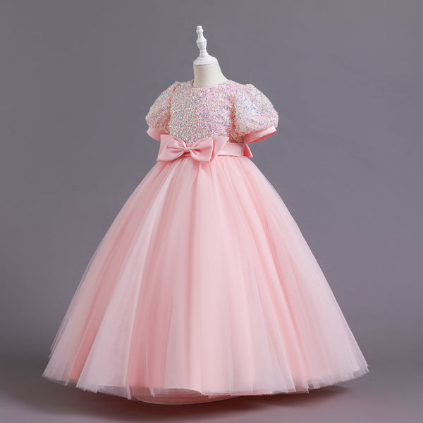 Elegant Baby Girls Flower Girl Dresses Toddler Little Girl Pageant Dresses