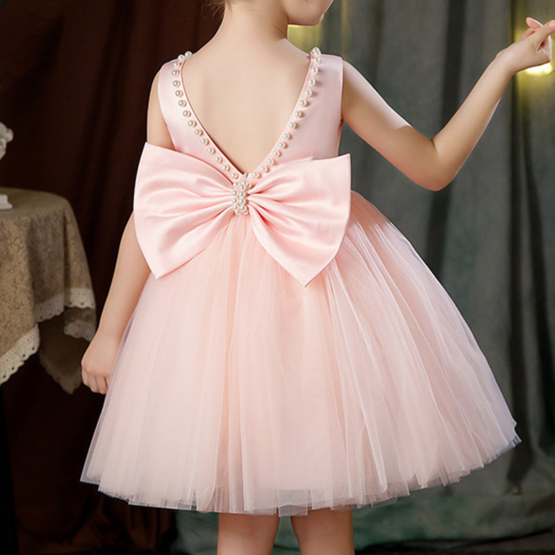 Cute Girl Formal Dresses Toddler Birthday Party Dress Pageant Princess Dress