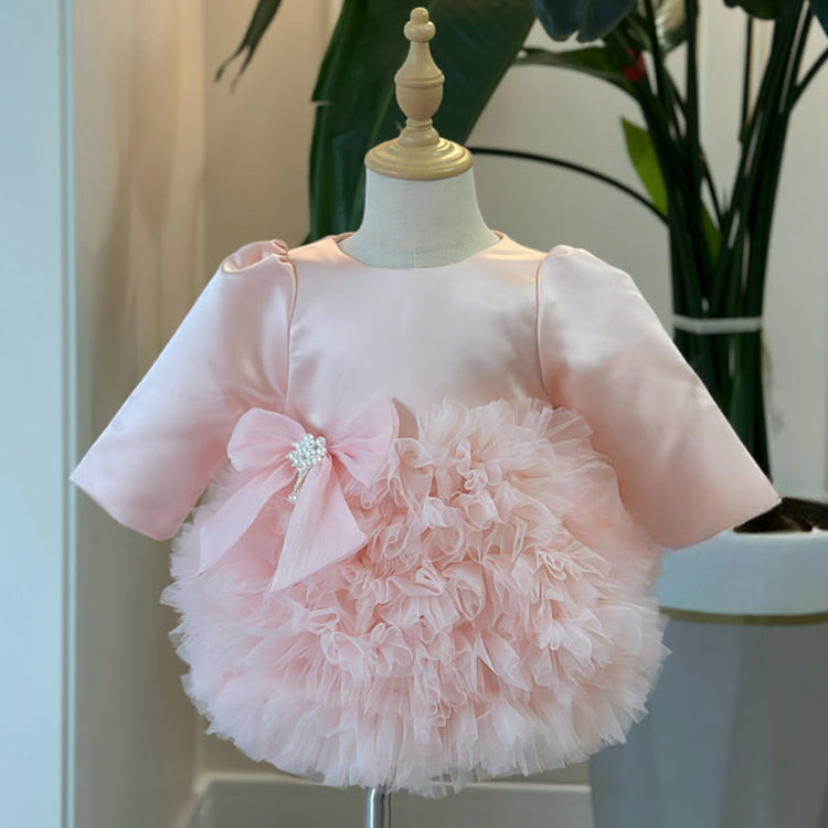 Girls Birthday Party Dresses Girls Fluffy Cake Princess Dress