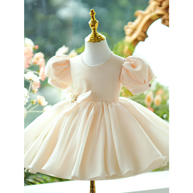 Luxurious Flower Dress Wedding Dress Toddler Birthday Pageant Princess Dress