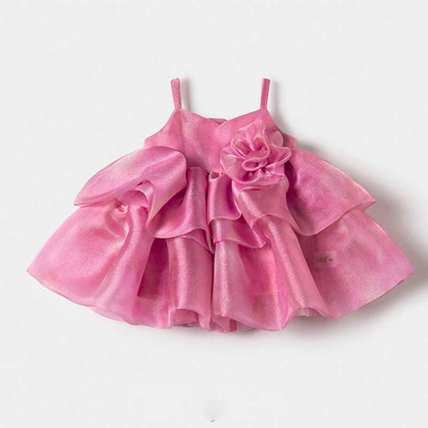 Cute Summer Rose Travel Dress  Toddler Birthday Party Dress
