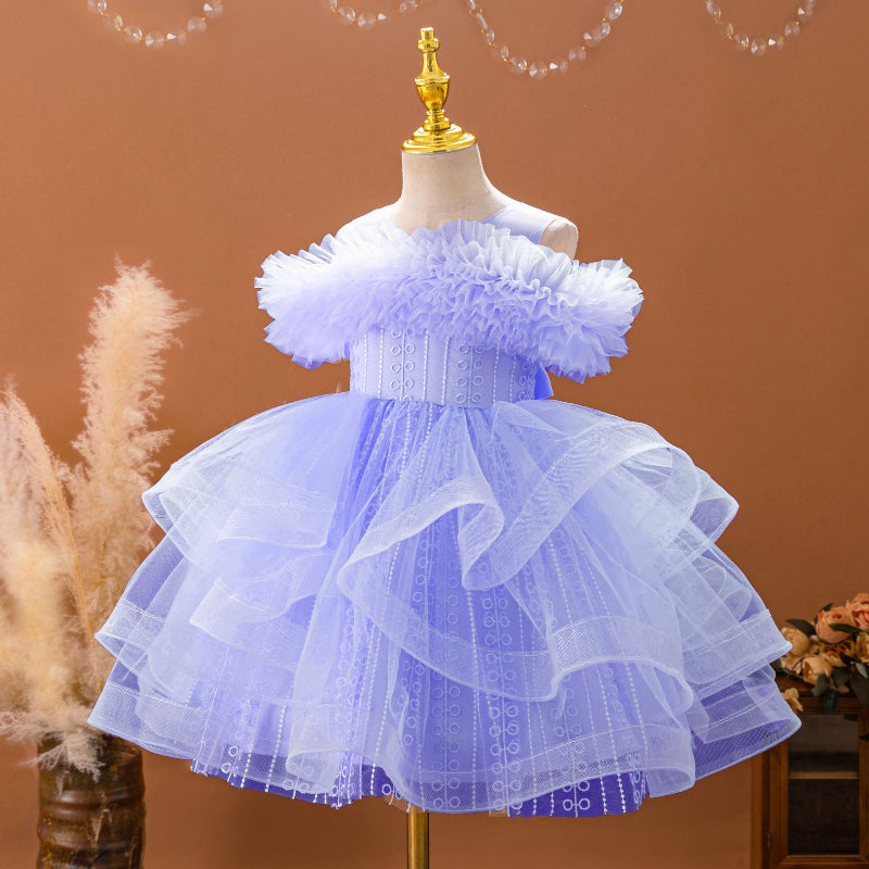 Fluffy Birthday Dress Baby Girl Dresses Girls Party Dress