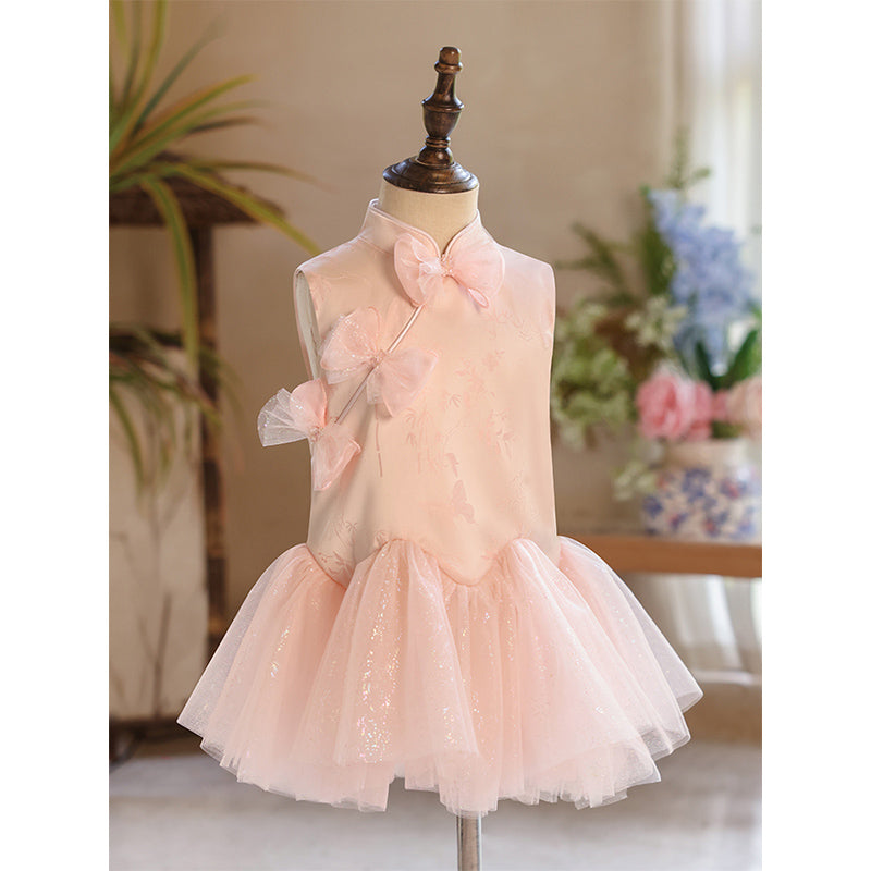 Cute Baby Girl Baptism Dress Toddler Birthday Party Princess Dress