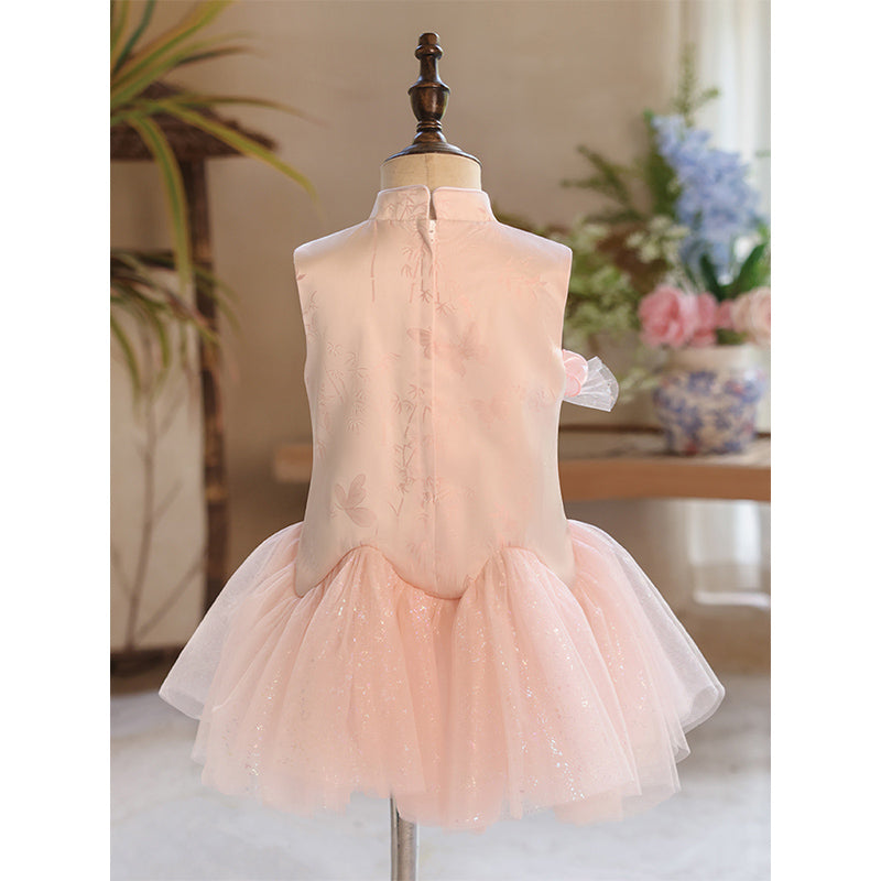 Cute Baby Girl Baptism Dress Toddler Birthday Party Princess Dress