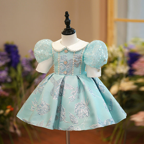 Baby Girl Easter Dress Pageant Birthday Party Princess Dress – marryshe