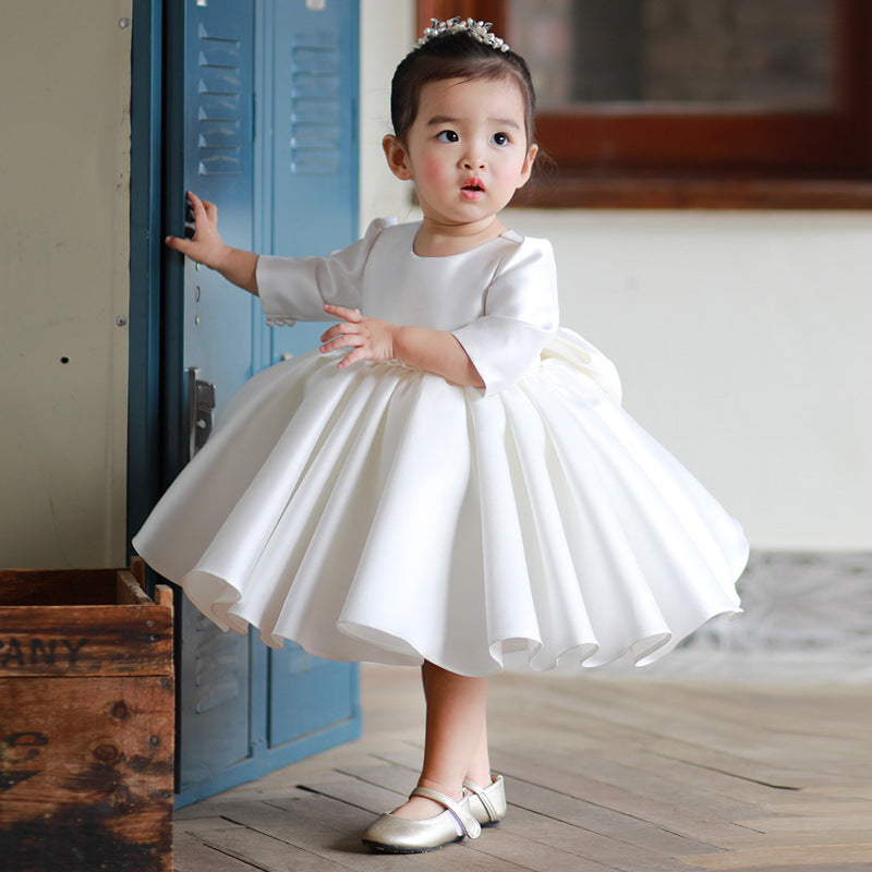Pantaloons Junior Girls Printed White Dress - Selling Fast at Pantaloons.com