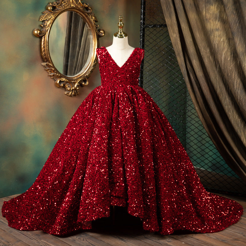 Jazia - A-Line Sleeveless Dress - Fiery Red - Emerald Jaaz