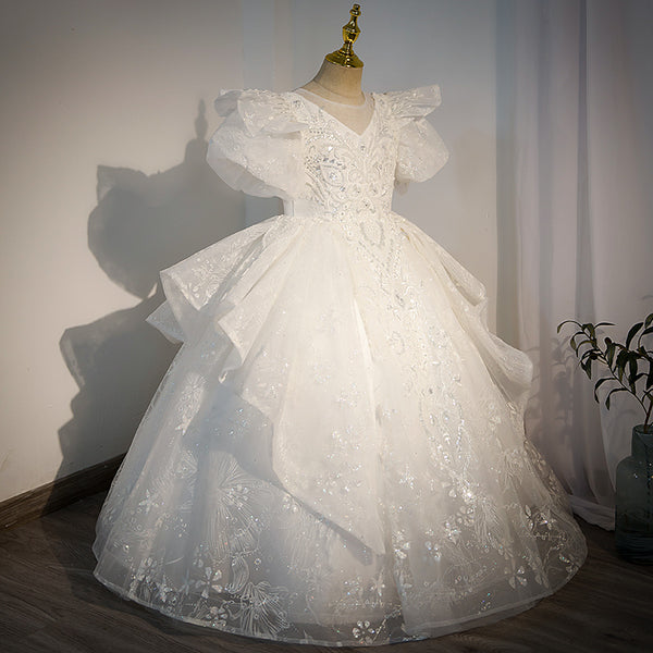 Luxury Baby Girl Wedding Princess Dress