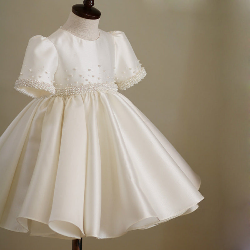 Luxury White Ivory Christening Gown Lace Pearls Baby Girls Baptism Dresses  Toddler Infant Christening Dress With Bonnet2707 From Baiy31, $83.96 |  DHgate.Com