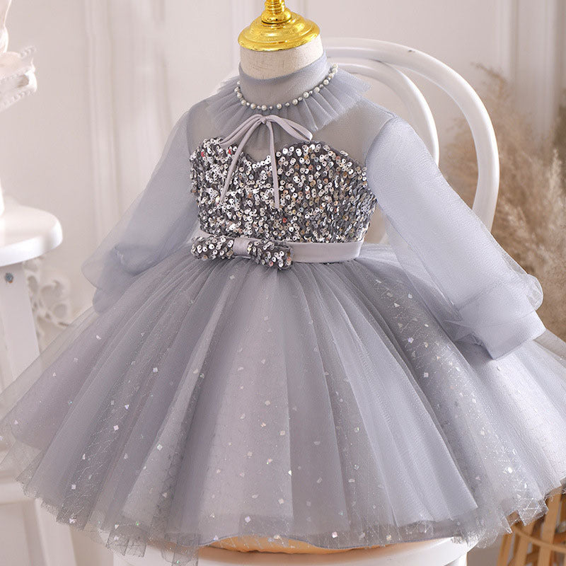 Snow white baby long dress, long baby dress , toddlers baby dress, Snow  White birthday dress, Snow White baby dress costume