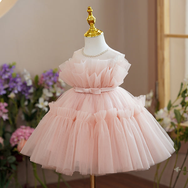 Girls Tutu Dress Toddler Handmade Tulle Party Dresses for Birthday Outfit,  Photography Prop, Special Occasion, Pink, 6 Years : Amazon.in: Fashion