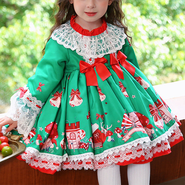 Lovely Baby Girl Christmas Lolita Princess Dress