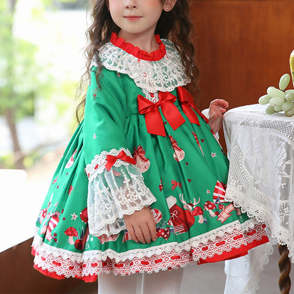 Lovely Baby Girl Christmas Lolita Princess Dress